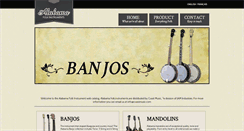 Desktop Screenshot of alabama-music.com